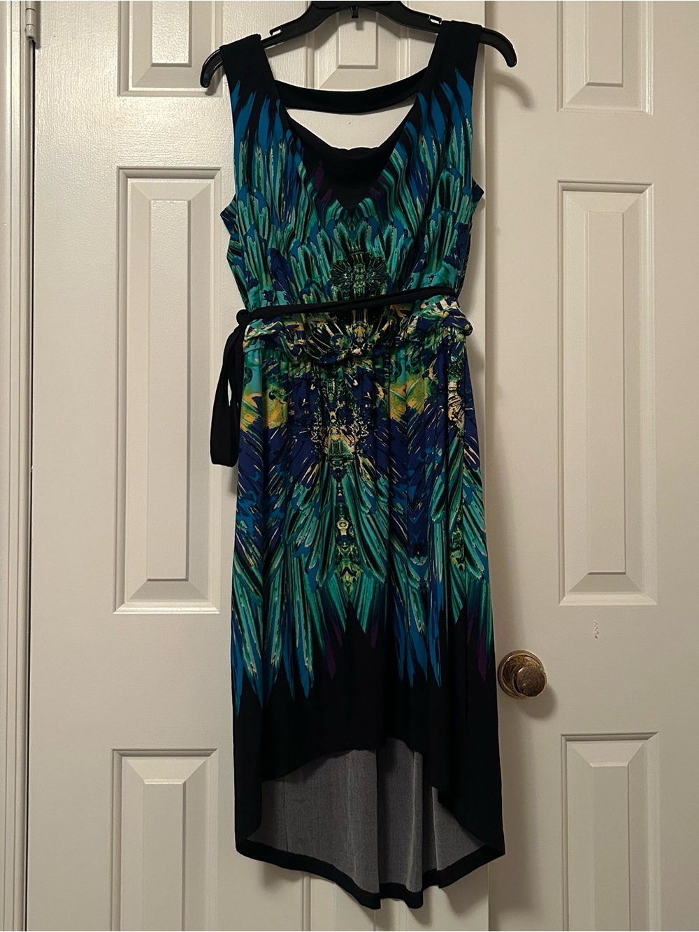 Fenn Wright Manson Colorburst Sleeveless Dress Size 12